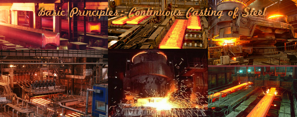 Continuous casting of steel. - Home